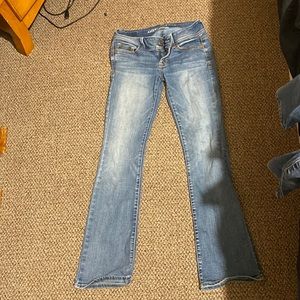 American eagle boot cut light jeans